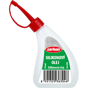 Carlson silikonowy olej z zakraplaczem, 50 ml