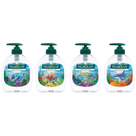 Palmolive Aquarium płyn do mycia rąk z dozownikiem 300 ml 1 sztuka
