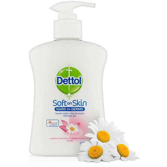 Dettol Rumianek płynne mydło dozownik 250 ml