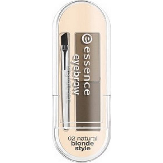 Essence Eyebrow Stylist sada pro úpravu obočí 02 Natural Blonde Style 2 g, kosmetická sada