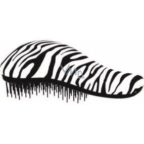 Dtangler Detangling Brush Kartáč pro snadné rozčesání vlasů 18,5 cm bílo-černý
