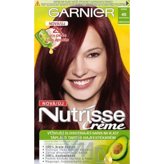 Garnier Nutrísse Créme barva na vlasy 46 Ibišek