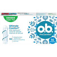 O.B. ProComfort Super Plus tampony, 16 ks