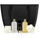 Baylis & Harding Sladká mandarinka a Grapefruit koupelové mléko 300 ml + mycí gel 300 ml + toaletní mýdlo 150 g + tělové mléko 130 ml + žínka + kabelka, kosmetická sada
