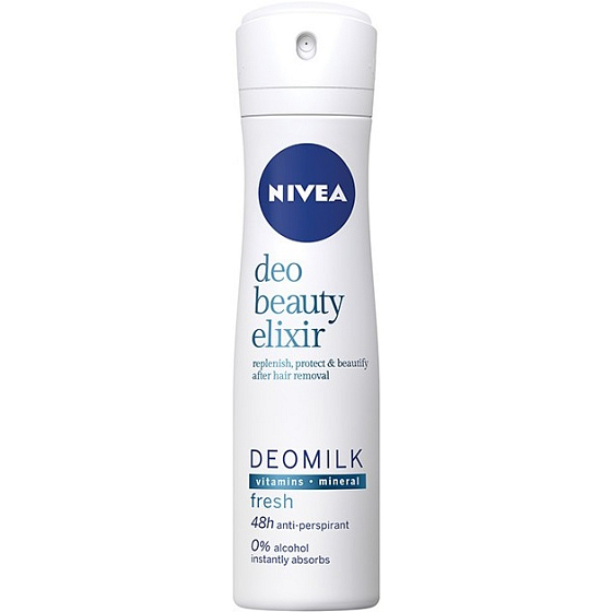 Nivea Deo Beauty Elixir Deomilk Fresh antiperspirant deodorant sprej pro ženy 150 ml