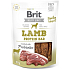 Brit Jerky Sušené masové pamlsky s jehněčím a kuřetem pro dospělé psy 80 g
