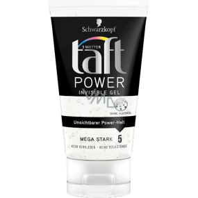 Taft Power Invisible mega silná fixace gel na vlasy 150 ml
