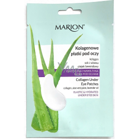 Marion Spa Kolagenowe paski pod oczy z Aloe Vera i olejkiem lawendowym 2 sztuki