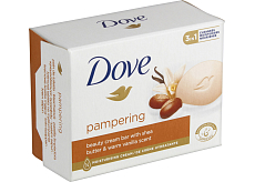 Dove tuhé mýdlo Pampering Masło shea i wanilia, 90 g