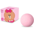 Line Friends Choco musująca kula do kąpieli z truskawkowym aromatem 100 g