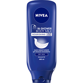 Nivea Body Milk nawilżające mleczko do ciała pod prysznic, 400 ml