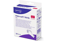 Peha-Soft rękawice nitrilowe bez lateksu, rozmiar L, 10 sztuk