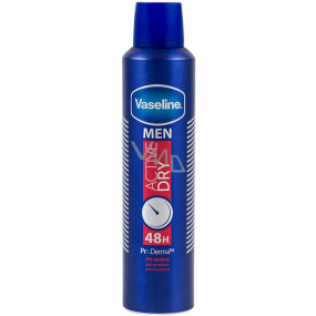 Vaseline Men Active Dry antiperspirant deodorant sprej pro muže 250 ml
