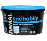 REMAL Śnieżnobiała wysoka biała farba na ścianę, 15+3 kg