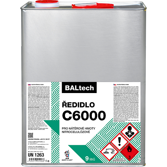 BALTECH rozpusťovadlo C6000, 9 l