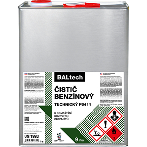 BALTECH techniczny benzynowy środek czyszczący P6411, 9 l