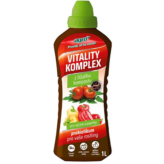 Agro Vitality Komplex nawóz do pomidorów i papryki, 1 l