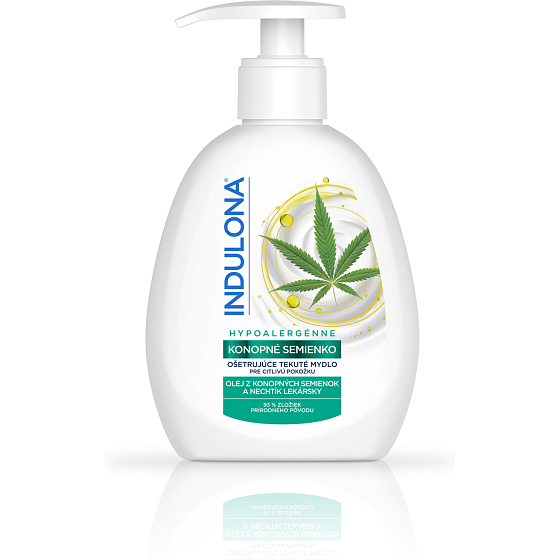 Indulona mydło płynne Ziarno konopi, 250 ml