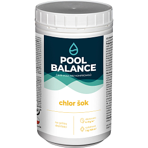 Chlór szok POOL Balance 0,9 Kg