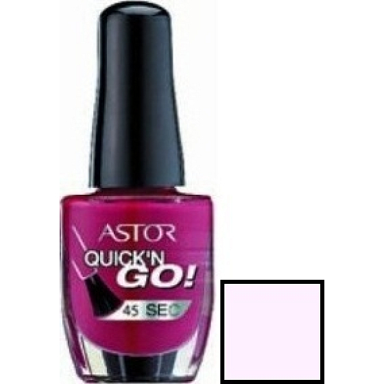 Astor Quick N Go 45 Sec lak na nehty 038 8 ml rychleschnoucí