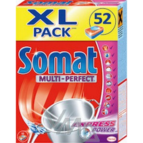 Somat Multi-Perfect Express Power tablety do myčky 52 kusů