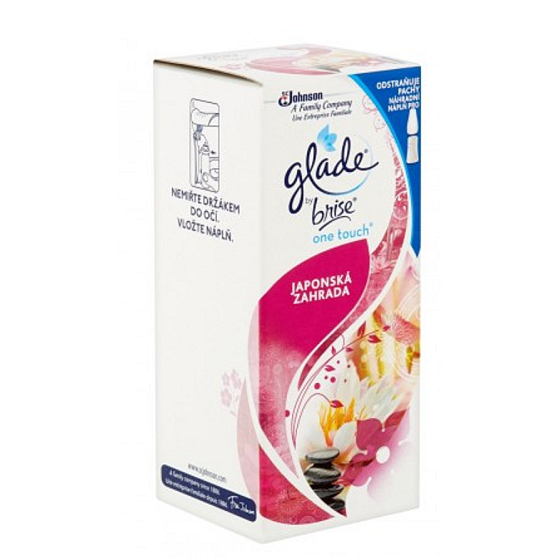 Glade One Touch Japoński Ogród mini spray odświeżacz powietrza wkład zapasowy 10 ml