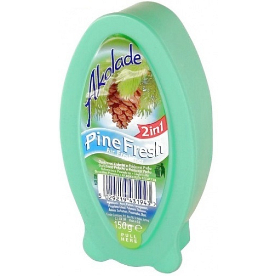 Akolade Pine Fresh 2v1 gelový osvěžovač vzduchu 150 g