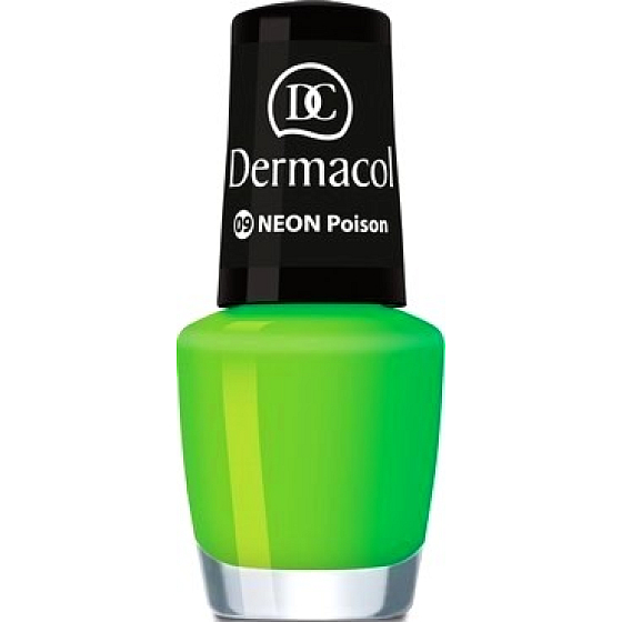 Dermacol Neon Polish Neonový lak na nehty 09 Neon Poison 5 ml