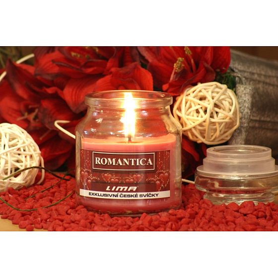 Lima Aroma Dreams Romantica aromatická svíčka sklenička s víčkem 120 g