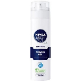 Nivea Men Sensitive żel do golenia dla wrażliwej skóry 200 ml