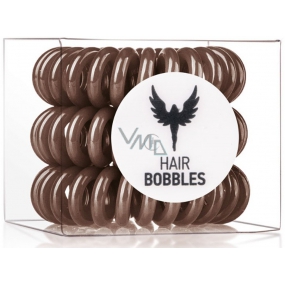 HH Simonsen Hair Cuddles Brown gumičky do vlasů hnědé 3 kusy