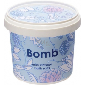 Bomb Cosmetics Sametowy rocznik - Vintage Velve sól do kąpieli 365 ml