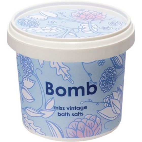 Bomb Cosmetics Sametowy rocznik - Vintage Velve sól do kąpieli 365 ml