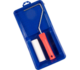 Spokar Moltopren wałek do malowania z uchwytem i miską, 100 mm