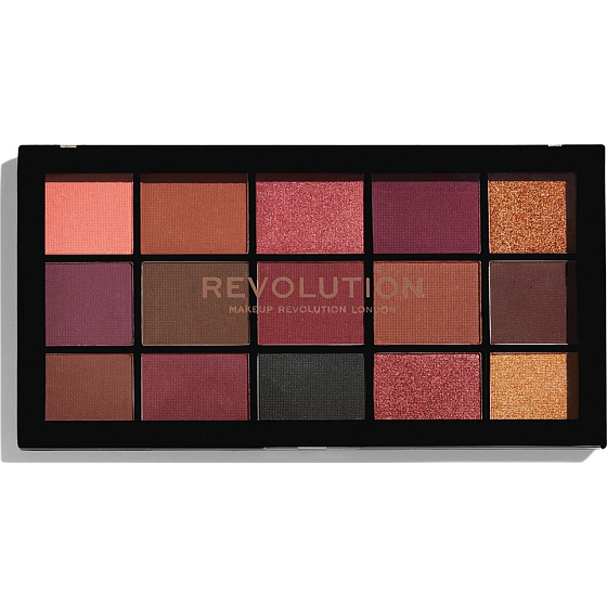 Makeup Revolution Re-Loaded paletka očních stínů Newtrals 3 15 x 1,1 g