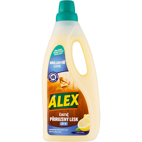 Alex Środek do podłóg extra blask 2w1 na drewno, 750 ml