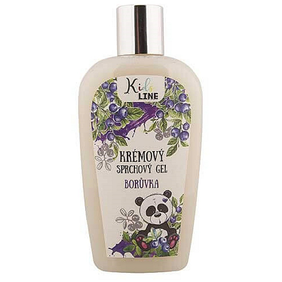 Bohemia Gifts Borůvka sprchový gel pro děti 3+ věk 250 ml