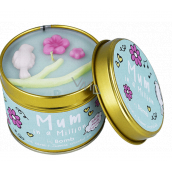 Bomb Cosmetics Najlepsza mama - Mum In A Million Wonna naturalna, ręcznie robiona świeczka w puszce pali się aż 35 godzin