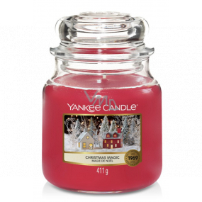 Yankee Candle Christmas Magic - Vánoční kouzlo vonná svíčka Classic střední sklo 411 g Yankee Candle Christmas Magic - Vánoční kouzlo vonná svíčka Classic střední sklo 411 g