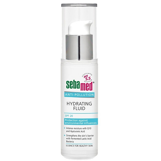 SebaMed Anti-Pollution SPF20 hydratační gel 30 ml
