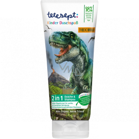 Tetesept T-Rexów świat 2w1 żel pod prysznic i szampon do włosów dla dzieci 200 ml
