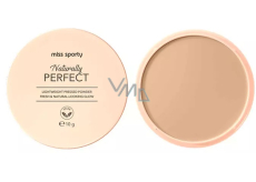 Miss Sporty Naturally Perfect puder kompaktowy 002 Light 10 g