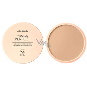 Miss Sporty Naturally Perfect puder kompaktowy 002 Light 10 g