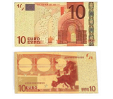 Talisman Złoty plastikowy banknot 10 EUR