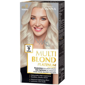 Joanna Multi Blond Platinum rozjaśniacz do włosów o 9 tonów