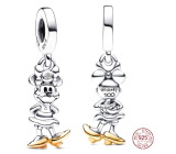 Zawieszka ze srebra próby 925 Disney 100. rocznica Minnie Mouse, do bransoletki