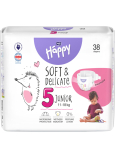Bella Happy Junior 5 pieluchy jednorazowe dla dzieci 11-18 kg, 38 szt.