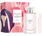 Lanvin Les Fleurs Water Lily woda toaletowa 50 ml + woda toaletowa miniatura 7,5 ml, zestaw prezentowy dla kobiet