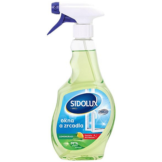 Sidolux Window Nano Code Lemongrass na okna rozprašovač 500 ml