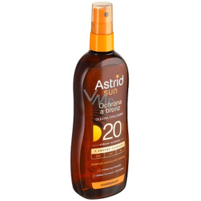 Astrid Sun OF20 olej do opalania spray 200 ml